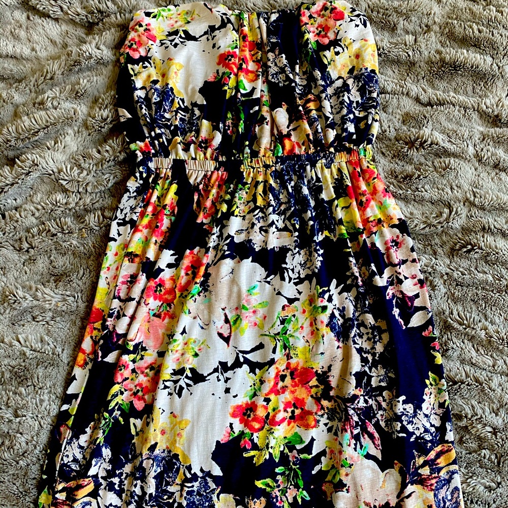 Strapless Maxi Dress